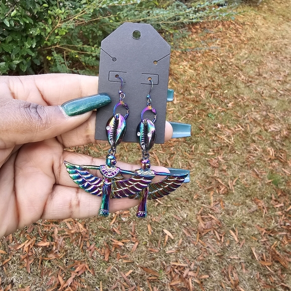 Egyptian Earrings - Picture 2 of 2